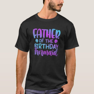 Familienmatching Party Squad Vater des Geburtstage T-Shirt