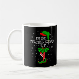 Familienmatte Frauen Mädchen LehrerSquad Elf Kaffeetasse