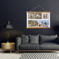 Familienname 5 Foto Collage Einfache Moderne