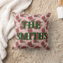 Familienname Cushion Floral Wohngestaltung
