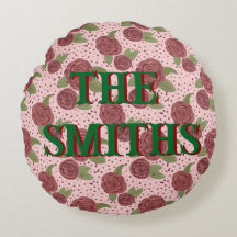 Familienname Cushion Floral Wohngestaltung