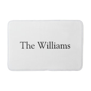 Familienname des Ehepaares anpassen Badematte