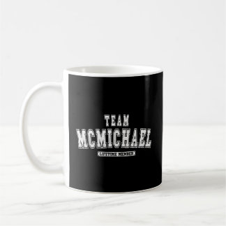 Familienname des Teams Mcmichael Lifetime Kaffeetasse