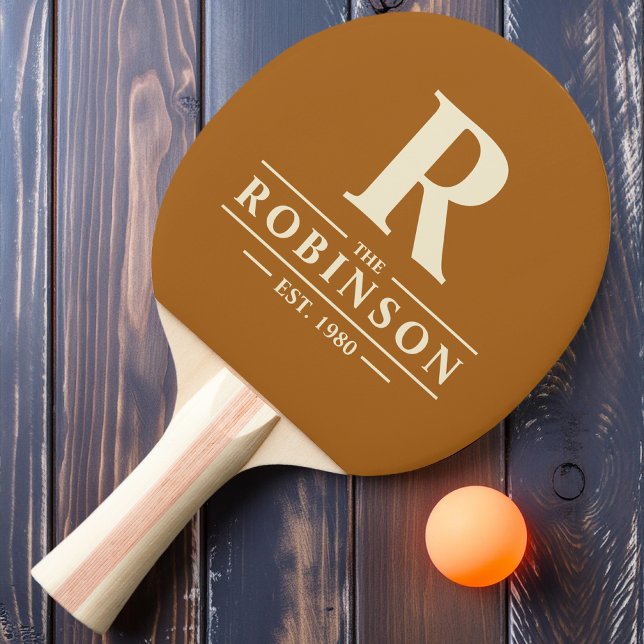 Familienname & Erstgeburten Sand Tischtennis Schläger (Von Creator hochgeladen)