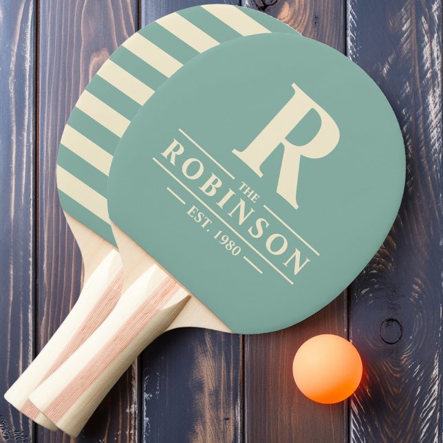 Familienname & Erstklassiges Polo Aqua Reef Tischtennis Schläger (Von Creator hochgeladen)