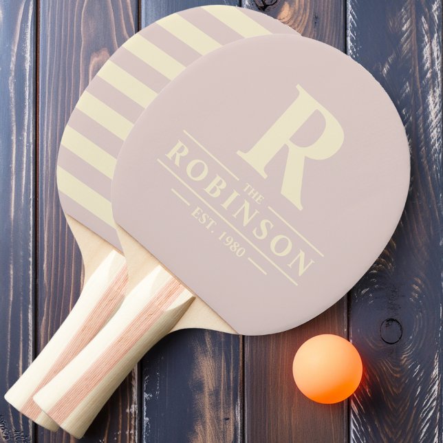 Familienname & Erstklassiges Polo Lavender Kiss Tischtennis Schläger (Von Creator hochgeladen)