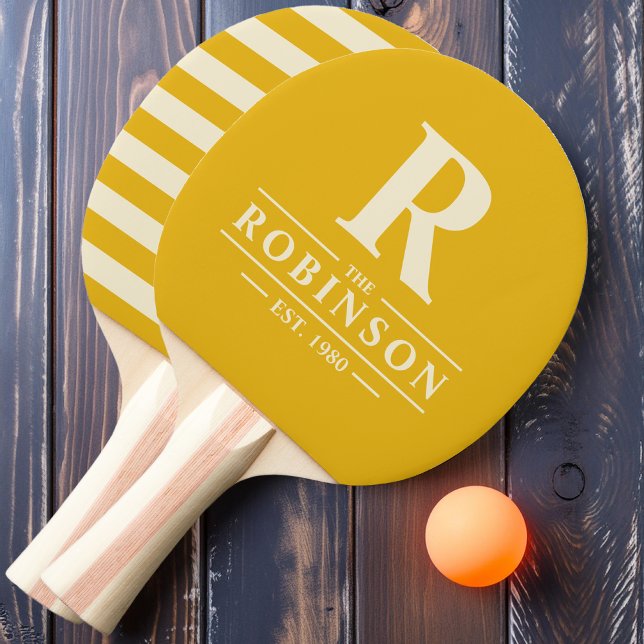 Familienname & Erstklassiges Polo Tischtennis Schläger (Von Creator hochgeladen)