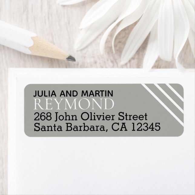 Familienname / Familienname mit grauer Zuhause-Adr (Insitu)