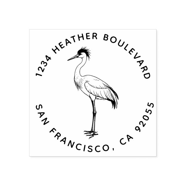 Familienname für benutzerdefinierte Rücksendeadres Gummistempel (Prägung)