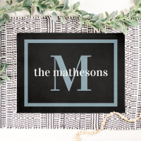 Familienname für Schwarz und Schiefer und Monogram