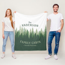 Familienname Kabine Lage Pine Tree Forest