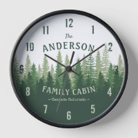 Familienname Kabine Lage Pine Tree Forest