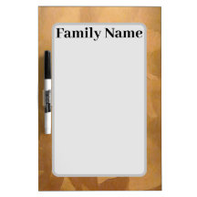 Familienname Kupfer-Metallrahmen