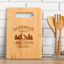 Familienname Lake House Trees Mountain Lake