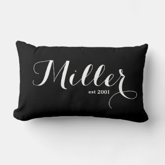 Familienname Lumbar Pillow - Miller Lendenkissen