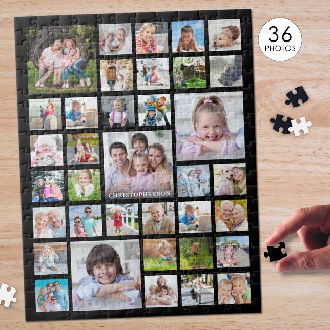 Familienname oder Titel Schwarz Puzzle (Von Creator hochgeladen)