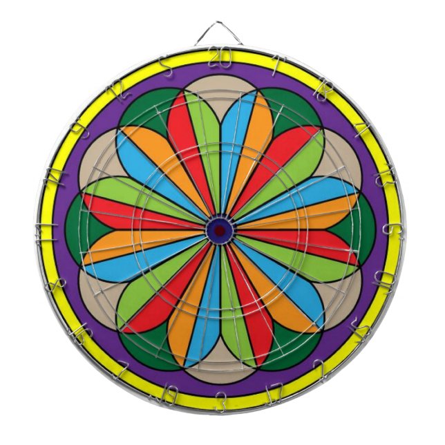 Familienname Personalisiert Blue Dartboard Dartscheibe (vorne)
