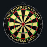 Familienname Personalisiert Blue Dartboard Dartscheibe<br><div class="desc">Ein Dartboard ist ein beliebtes Freizeit- und Wettbewerbsspiel, das Spielern aller Altersgruppen und Qualifikationsebenen Stunden Spaß bietet. Typisch aus Sisalfasern, Kork oder elektronischen Komponenten, sind die Dartboards so konzipiert, dass sie den Einflüssen von Darts standhalten und gleichzeitig präzise Scoringzonen bieten. Die Standard-Dartboards verfügen über ein kreisförmiges Design mit nummerierten Abschnitten...</div>