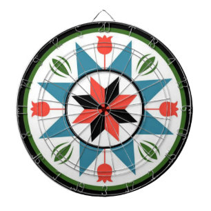 Familienname Personalisiert Blue Dartboard Dartscheibe