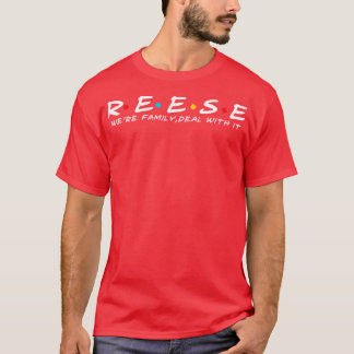 Familienname Reese Nachname Reese Nachname T-Shirt