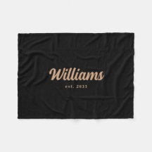 Familienname Schwarz und Personalisiert Tan