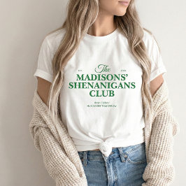 Familienname Shenanigan St. Patrick T-Shirt Tri-Blend Shirt