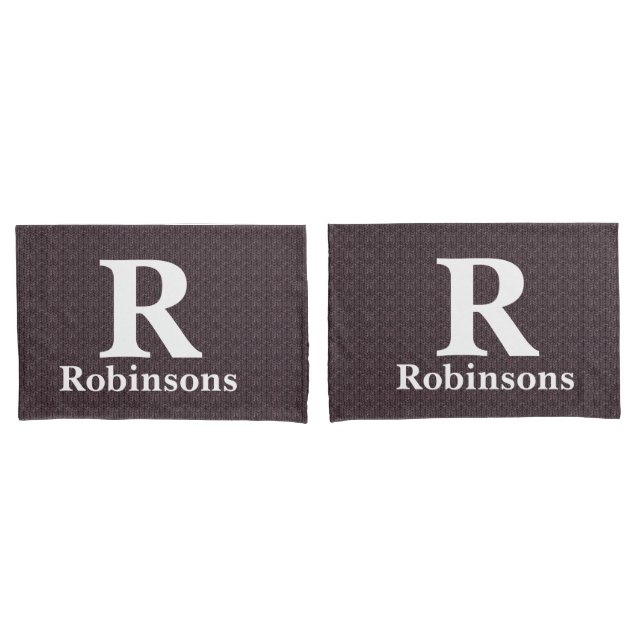 Familienname Sweater Pillowcases Kissenbezug (Vorderseite-Set)