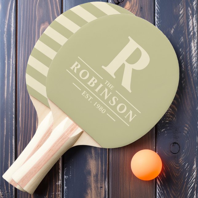 Familienname und erste Polo-Staubsauger Tischtennis Schläger (Von Creator hochgeladen)