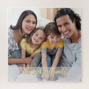 Familienname und Foto  Puzzle