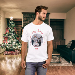 Familiennamen der Weihnachtsblütenfamilie Foto T-Shirt