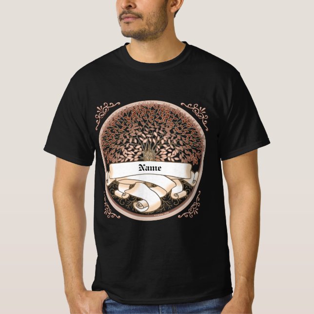 Familiennamen T-Shirt (Vorderseite)