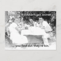 Familienpicknick im Retrolook