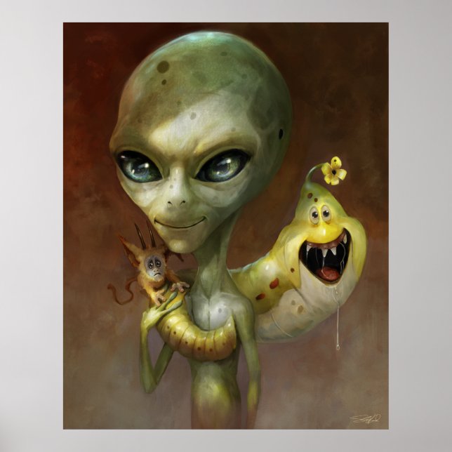 Familienportrait Poster (Vorne)