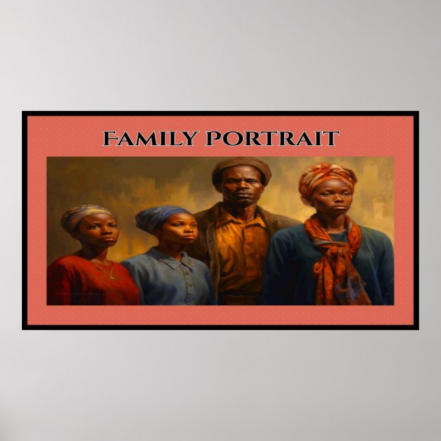 Familienportrait Poster (Vorne)