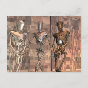 Familienportrait Postkarte