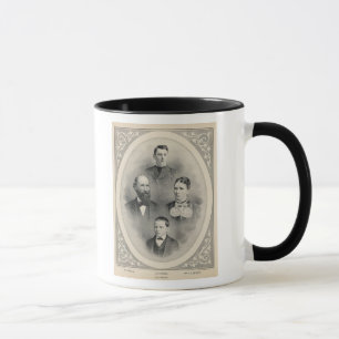 Familienportraits von Chilen Tasse