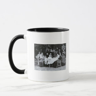 Familienporträt des Autor Löwen N. Tolstoy Tasse
