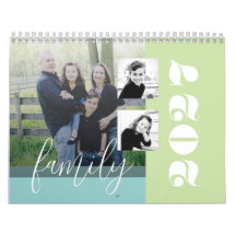 Familienporträt-Kalender - Personalisierung