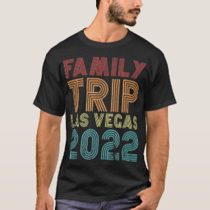 Familienreise Las Vegas 2022 Urlaub Matching Vinta T-Shirt