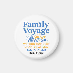 Familienreise Nautisches Schreiben Unser Nächstes Magnet