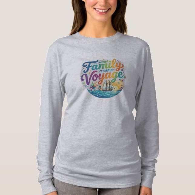 Familienreise T-Shirt (Vorderseite)