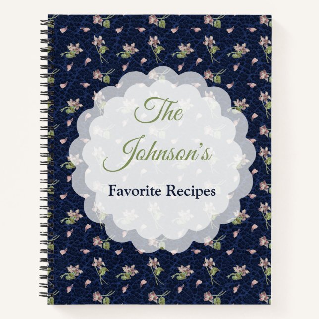 Familienrezept Notizbuch (Vorderseite)