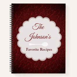 Familienrezept Notizbuch