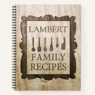 Familienrezepte Notizbuch