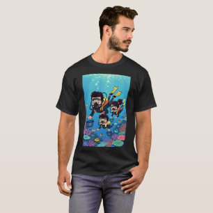 Familienspaß beim Tauchen T-Shirt