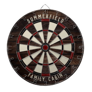 Familienspielzimmer im Holzlook jährliches Familie Dartscheibe