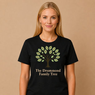 Familienstammbaum mit Geburtsjahren T-Shirt