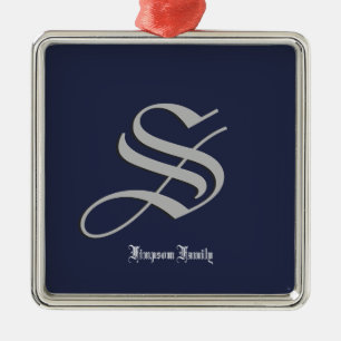 Familienstelle Ornament Aus Metall