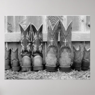 Familienstiefel Poster