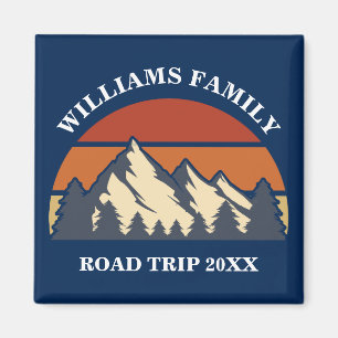 Familienstreit Vacacation Mountains Custom Wieders Magnet
